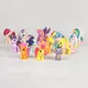 Набор фигурок My Little Pony RESTEQ — 12 мини-игрушек пони из мультфильма «Мой Маленький Пони», фигурки единорогов 3–5 см