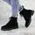 Ботинки женские Fashion Char 2191 37 размер 24 см Черный