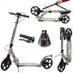 Самокат I-Trike SR2-018-9-1-G 77-100 см серый