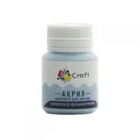 Акриловая краска для декора Матовая Art Craft AP-4869 20 мл Небесно-голубой