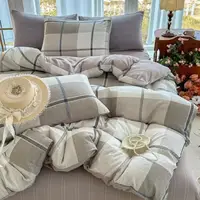 Постільна білизна євро з мусліну Colorful Home Ptint 3 20316 200х230 см