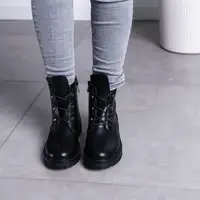 Черевики жіночі Fashion Fuego 3457 36 розмір 23,5 см Чорний