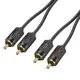Кабель HOCO dual RCA red and white double lotus audio cable UPA29 |1.5M|
