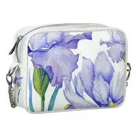 Сумка на цепочке Cherie Ирисы 21x17x7 см