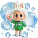 Картина по номерам "Лабубу с мороженым" 30х30 см