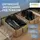 Бокс для хранения на 4 отделения 50*35*14 см ORGANIZE (бежевый)