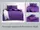 Комплект постельного белья евро Sunset Purple TAG(evro)-816 ucenka