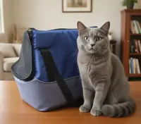 Сумка переноска для собак и кошек  Гармония №1 230х430х310, Синий