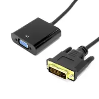 Конвертер відеосигналу Lesko DVI-D 24+1 M - VGA 15 pin F HDTV 1080 p підключення до моніторів з входом VGA