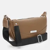Женская кожаная сумка Borsa Leather K12242br-brown