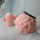 Силиконовая форма для изготовления свечей 9.3 x 7.7 cм "silicone mold-19"
