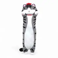 Мягкая игрушка Кот, длина 107 см. Grey (153095)