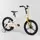 Велосипед детский магниевый 2-х колёсный "CORSO" 18" магниевые диски (собран на 75%) White/Gold (101966)