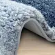Коврик для ванной и душа коврик для ног в ванную комнату,микрофибра,атискользящий 51х76 см,градиент синий
