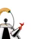 Чайник Alessi 1 л с желтой ручкой