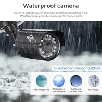 Комплект відеоспостереження Hiseeu 2ch AHD-2MP 1080P Outdoor 2AHBB12