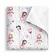 Детский непромокаемый наматрасник 70х140 FAIRIES FLOWERS