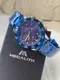 Стильные часы Megalith 8228M | Stainless Steel Band Blue