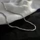 Колье женское 8481 51 см серебристое