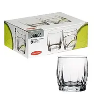 Набор стаканов для виски 6 шт 290 мл Dance Pasabahce PS-42865