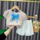 Нарядный костюм для девочки на лето 1280, розмір 95