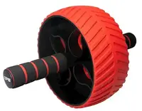 Колесо для преса Power System PS-4107 Full Grip AB Red + килимок Red/Black