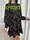 Платье AO001 Черное Oversize XL-3XL
