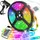 Лента светодиодная многоцветная LED RGB 3528 5 м с пультом и блоком питания