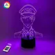3D ночник "Хаджимэ Сугороку" (УВЕЛИЧЕННОЕ ИЗОБРАЖЕНИЕ)+ пульт ДУ +сетевой адаптер +батарейки (3ААА) 3DTOYSLAMP