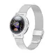 Умные часы Linwear LW20 Metal с тонометром Серебристый