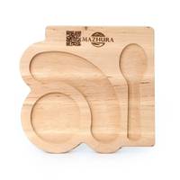 Доска сервировочная Mazhura MZ-728430 21х19,5 см бежевая