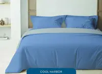 Постільна білизна двоспальне ТЕП Cool Harbor 2-01691_31633 180х215 см блакитне