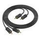Кабель HOCO dual RCA red and white double lotus audio cable UPA29 |1.5M|