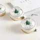 Кружка с крышкой новогодняя Santa Claus 13663 400 мл зеленая