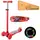 Самокат I-Trike Maxi JR3-055-R 65-83 см красный