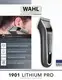 Машинка для стрижки волос Wahl Lithium Pro LED 1901-0465 6 Вт черная