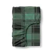 Набор простыни на резинке фланель 90х200 FOREST TARTAN