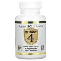 Витамины и минералы California Gold Nutrition Immune 4, 60 вегакапсула