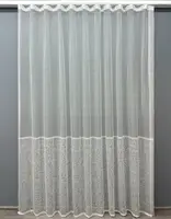 Тюль (3х2,7м.) жаккард. Колір білий. Код 1674т 42-0694