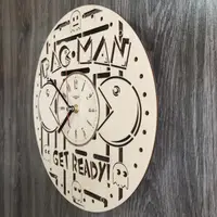 Оригинальные концептуальные настенные часы «Pac Man»