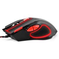 Миша комп'ютерна провідна Esperanza MX401 Hawk Black-Red EGM401KR червона