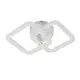 Потолочная LED люстра, светильник светодиодный Sunlight белый 6325/2S
