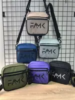 Сумка через плечо для мужчин и женщин FAMK SQR4, Серый