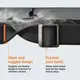 Нейлоновый ремешок Spigen для Apple Watch (49/45/44/42) - Lite Fit Ultra, Black (AMP05983)