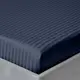 Двойная атласная кровать с простынями на джинсовой резине CS2
