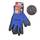 Перчатки рабочие с нитриловым покрытием Haisser 211426 XL синие с черным