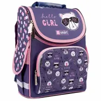 Рюкзак школьный Smart Hello girl 558996 26х34х11 см