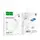 Адаптер сетевой HOCO Type-C to Lightning cable Pure power three-port C126A |1USB/2Type-C, 40W/3A, PD