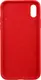Чехол-накладка Usams Yun Series Apple iPhone X Red