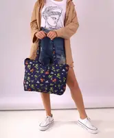 Сумка женская синяя код 7-0623